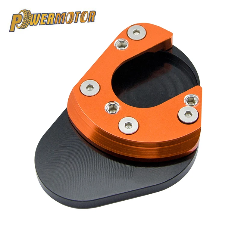 Motorcycle CNC Kickstand Side Stand Pad Extension Plate Enlarger Pad For KTM RC 125 200 390 Duke 690 Duke Enduro SMC 950 990
Motorcycle CNC Kickstand Side Stand Pad Extension Plate Enlarger Pad For KTM RC 125 200 390 Duke 690 Duke Enduro SMC 950 990