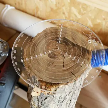 Round Center Finder Circle Cutter Compass Acrylic Clear To Read Finder For Wood Turners Lathe Work Circles Drawing
Round Center Finder Circle Cutter Compass Acrylic Clear To Read Finder For Wood Turners Lathe Work Circles Drawing