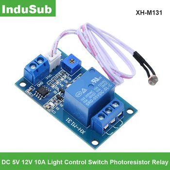 XH-M131 DC 5V / 12V Light Control Switch Photoresistor Relay Module Detection Sensor 10A brightness Automatic Control Module
XH-M131 DC 5V / 12V Light Control Switch Photoresistor Relay Module Detection Sensor 10A brightness Automatic Control Module