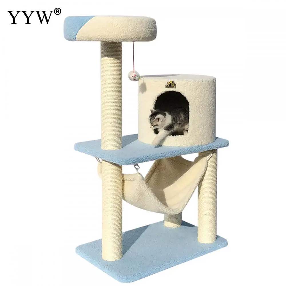 Cat Tree House Tower Plush Cat Climbing Frame Solid Wood Cat Nest Tree Cat Scratch Board Cat Jumping Table Scratch Post Cat Toy
Cat Tree House Tower Plush Cat Climbing Frame Solid Wood Cat Nest Tree Cat Scratch Board Cat Jumping Table Scratch Post Cat Toy