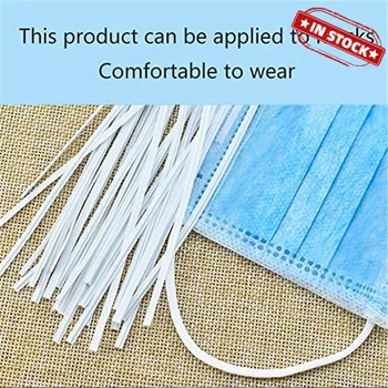 Masks Nose Bri dge Strip Mouth Mask Accessories DIY Handmade Making Mask Fix Protection Mask Materials Tools 50/200/500pcs
Masks Nose Bri dge Strip Mouth Mask Accessories DIY Handmade Making Mask Fix Protection Mask Materials Tools 50/200/500pcs