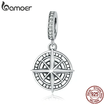 bamoer 925 Sterling Silver Compass Pendant Charm for Original Brand Bracelet Embossed Pattern Silver beads jewelry make GAC383
bamoer 925 Sterling Silver Compass Pendant Charm for Original Brand Bracelet Embossed Pattern Silver beads jewelry make GAC383