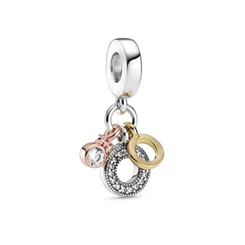 2020 New 925 Sterling Silver Signature Triple Monogram Dangle Charms Beads fit Original European Bracelet Jewelry Making gift
2020 New 925 Sterling Silver Signature Triple Monogram Dangle Charms Beads fit Original European Bracelet Jewelry Making gift