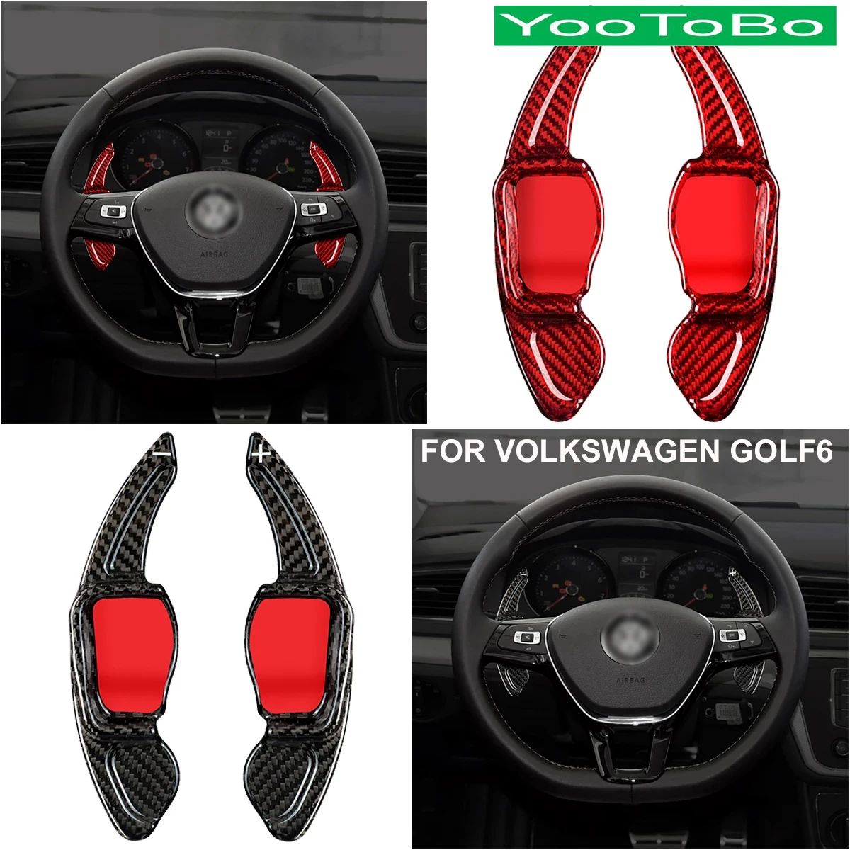 Forged Carbon Fiber Steering Wheel Paddle Shifter Extension For Volkswagen Golf6 MK6 Tiguan Cross Lavida Scirocco R36 R20 Tourag
Forged Carbon Fiber Steering Wheel Paddle Shifter Extension For Volkswagen Golf6 MK6 Tiguan Cross Lavida Scirocco R36 R20 Tourag