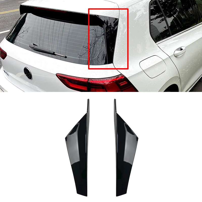 2PCS Car Rear Window Side Spoiler Canard Splitter for VW Volkswagen GOLF 8 MK8 2020 2021 Car Exterior Tail Wing Cover Trim Lip
2PCS Car Rear Window Side Spoiler Canard Splitter for VW Volkswagen GOLF 8 MK8 2020 2021 Car Exterior Tail Wing Cover Trim Lip