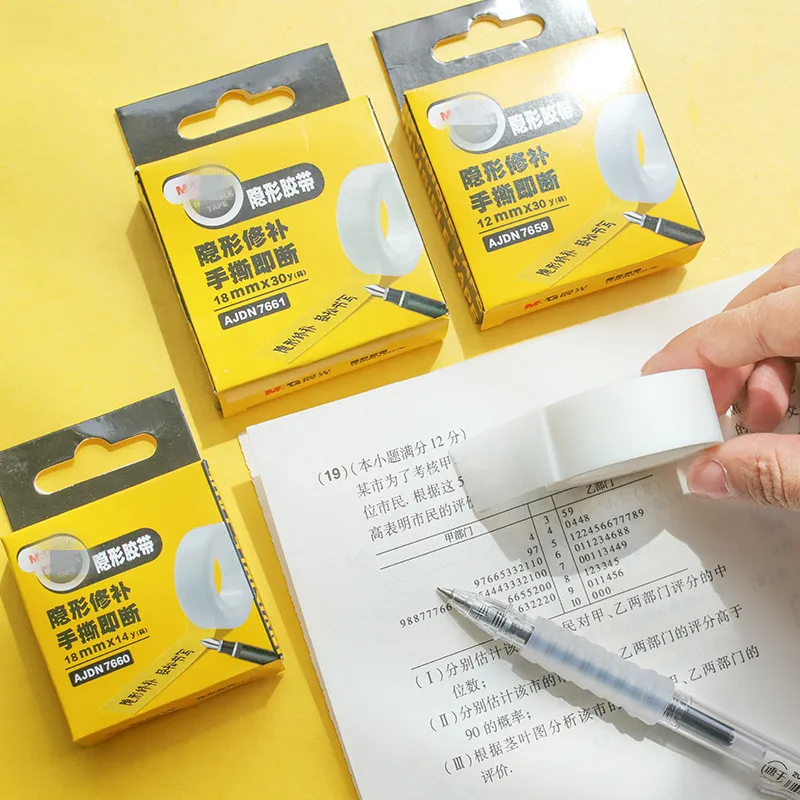 2pcs Magic Masking Adhesive Paper Tapes Transparent Decorative Cutting Dividing Stealth Tape Writable Write-On Tape Stickers DIY
2pcs Magic Masking Adhesive Paper Tapes Transparent Decorative Cutting Dividing Stealth Tape Writable Write-On Tape Stickers DIY