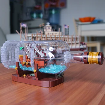 16051 Creator Ideas Pirates of the Caribbean Ship in a Bottle Building Block Bricks Toys Christmas Gift Compatible Bela
16051 Creator Ideas Pirates of the Caribbean Ship in a Bottle Building Block Bricks Toys Christmas Gift Compatible Bela