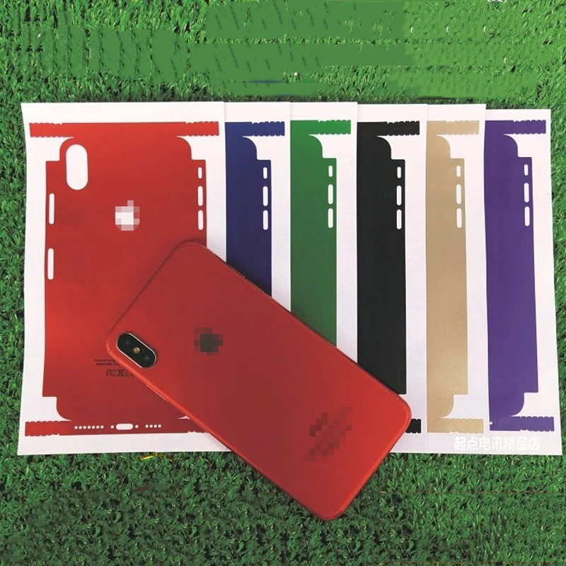 New Colorful Ice Film Skin for Apple iPhone 7 XS Mobile Phone 5S 6S Plus 7 8Plus X Full Cover 7Plus Soft Back Film Coque Fundas
New Colorful Ice Film Skin for Apple iPhone 7 XS Mobile Phone 5S 6S Plus 7 8Plus X Full Cover 7Plus Soft Back Film Coque Fundas