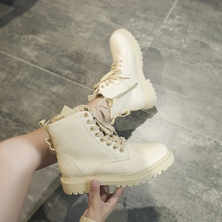Retro Martin Boots Women's Summer 2019 New Style British Style Students Versatile Flat Short Boots Korean-style Motorcycle Boots
Retro Martin Boots Women's Summer 2019 New Style British Style Students Versatile Flat Short Boots Korean-style Motorcycle Boots