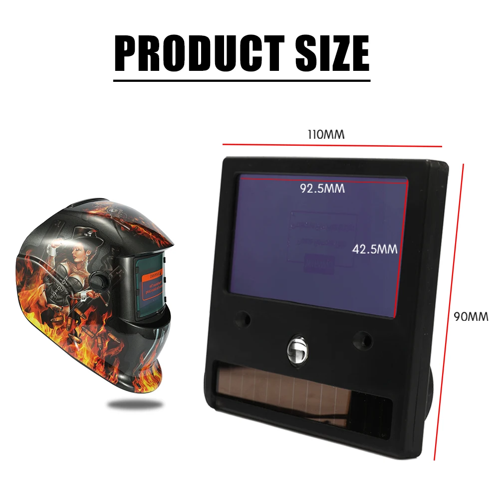 Hot Solar Energy Automatic Changing Light Welding Mask Lens Welding Protection Helmet Dimming Visor with LED Light
Hot Solar Energy Automatic Changing Light Welding Mask Lens Welding Protection Helmet Dimming Visor with LED Light