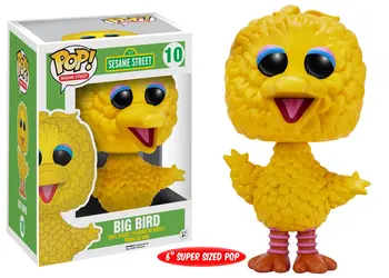 6'' Funko pop Official Sesame Street - Big Bird Vinyl Action Figure Collectible Model Toy with Original box
6'' Funko pop Official Sesame Street - Big Bird Vinyl Action Figure Collectible Model Toy with Original box