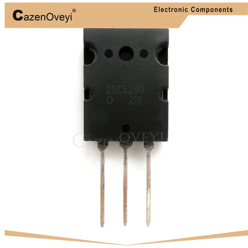 6pcs/lot=3pairs ( 3pcs C5200 + A1943 ) TO-3P 2SA1943 2SC5200 TO-3PL In Stock | Электронные компоненты и