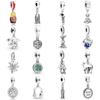 NEW 2019 100% 925 Sterling Silver Dumbo 60 Pink Headphones Dazzling Lucky Pendant Charm Fit DIY Original Women Bracelet Jewelry
NEW 2019 100% 925 Sterling Silver Dumbo 60 Pink Headphones Dazzling Lucky Pendant Charm Fit DIY Original Women Bracelet Jewelry