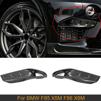 Car Front Bumper Fog Lamp Trim Cover for BMW F85 X5M F86 X6M 2014 - 2018 Carbon Fiber Fog Lamp Cover Frame Trim Splitters
Car Front Bumper Fog Lamp Trim Cover for BMW F85 X5M F86 X6M 2014 - 2018 Carbon Fiber Fog Lamp Cover Frame Trim Splitters