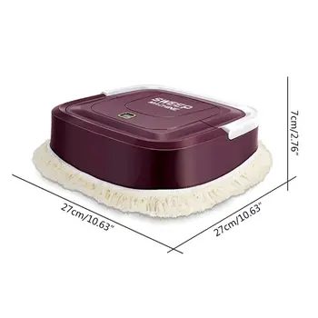 Mini Intelligent Sweeping Robot Wiping Mopping Machine Vacuum Floor Mop Cleaner M2EE
Mini Intelligent Sweeping Robot Wiping Mopping Machine Vacuum Floor Mop Cleaner M2EE