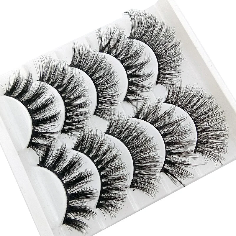 5 Pairs/set Multi-layer Thick Eyelashes 3D False Eyelashes Trendy Comfortable Soft Fake Eyelashes Lashes Extension Big Eye Tools
5 Pairs/set Multi-layer Thick Eyelashes 3D False Eyelashes Trendy Comfortable Soft Fake Eyelashes Lashes Extension Big Eye Tools