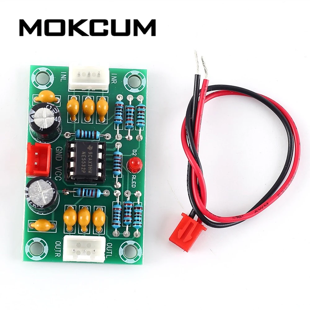 Operational Pre-Amplifier Module NE5532 Amplifier Front Panel Digital Audio Module
Operational Pre-Amplifier Module NE5532 Amplifier Front Panel Digital Audio Module