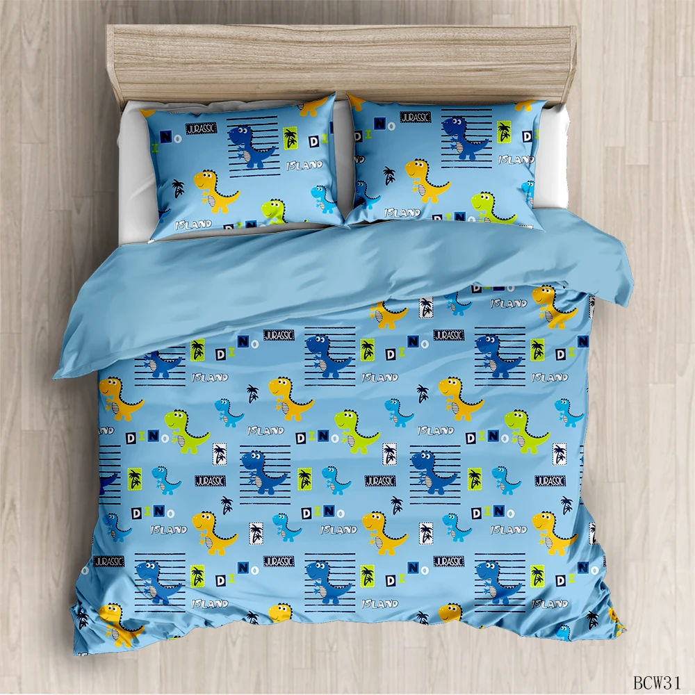 Blue Dinosaurs animal Duvet Cover Sets custom Bed Linens Bedding Sets with Pillowcase king Size Bedclothes Comforter Covers
Blue Dinosaurs animal Duvet Cover Sets custom Bed Linens Bedding Sets with Pillowcase king Size Bedclothes Comforter Covers