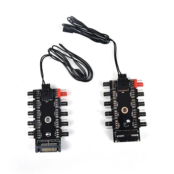 4Pin Cooling Fans Hub Splitter Cable Power Suppply Adapter Speed Controller SATA 1 to 10 way cooling fan hub splitter.
4Pin Cooling Fans Hub Splitter Cable Power Suppply Adapter Speed Controller SATA 1 to 10 way cooling fan hub splitter.