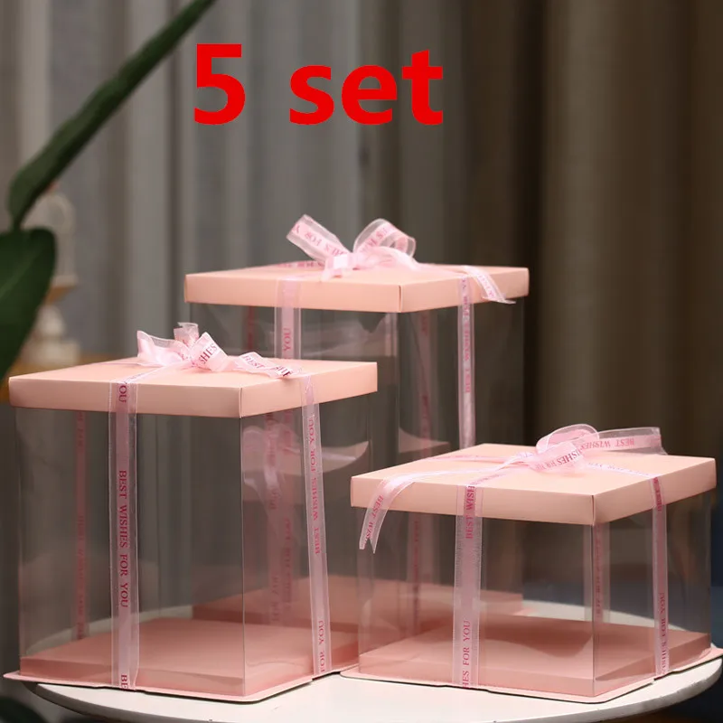 5 set 2019 New square Cake Box Clear Pattern Transparent Flower Gift Box Lovely Goods Lego Gift Dustproof Exhibition Storage Box
5 set 2019 New square Cake Box Clear Pattern Transparent Flower Gift Box Lovely Goods Lego Gift Dustproof Exhibition Storage Box