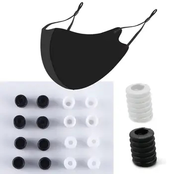 150Pcs Cord Locks Silicone Toggles Balck White Drawstrings Elastic Cord Adjuster Non Slip Stopper Mask Adjustable Buckle
150Pcs Cord Locks Silicone Toggles Balck White Drawstrings Elastic Cord Adjuster Non Slip Stopper Mask Adjustable Buckle