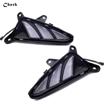 For Toyota C-HR CHR 2016 2017 Car Front Fog Lamp LED DRL Daytime Running Lights Day Light White With Yellow Turning Signal
For Toyota C-HR CHR 2016 2017 Car Front Fog Lamp LED DRL Daytime Running Lights Day Light White With Yellow Turning Signal
