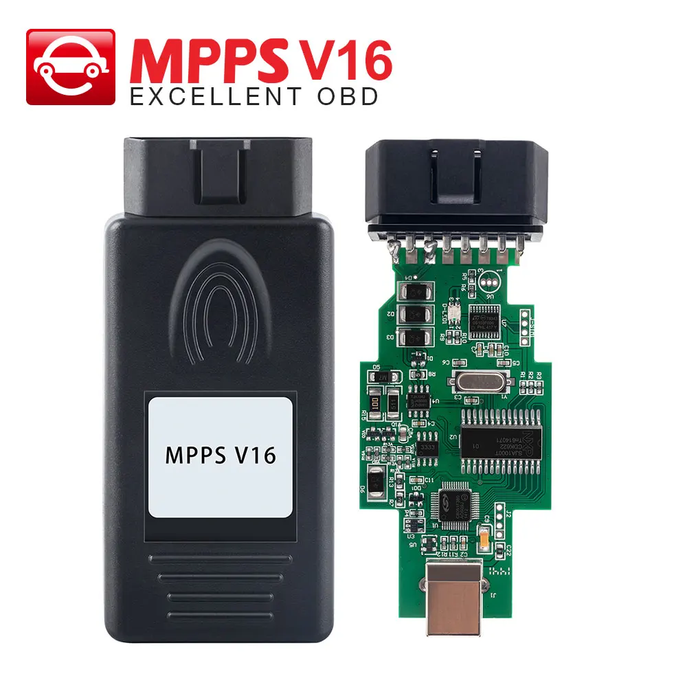 MPPS V16 ECU Chip Tuning MPPS V16 For EDC15 EDC16 MPPS V13.02 Inkl Checksum CAN Flasher Remapper OBD2 diagnostic tool
MPPS V16 ECU Chip Tuning MPPS V16 For EDC15 EDC16 MPPS V13.02 Inkl Checksum CAN Flasher Remapper OBD2 diagnostic tool