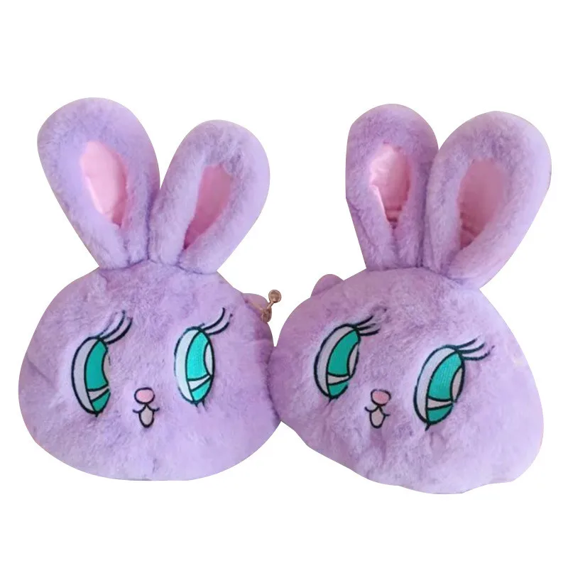 Ins recommends Japanese Anime character Peripheral cute girl Bunny bag plush rabbit head pearl chain | Игрушки и хобби
