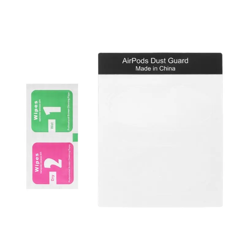 1 Pair Dust Guard Protective Sticker Earphone Case Shell Skin Dust-proof for airpods Charging Box
1 Pair Dust Guard Protective Sticker Earphone Case Shell Skin Dust-proof for airpods Charging Box