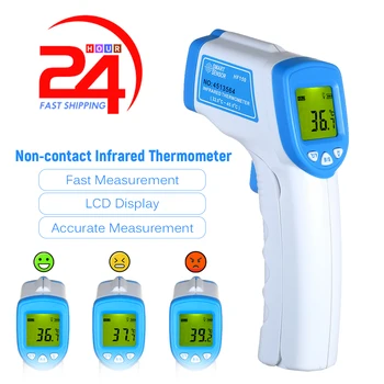 

SMART SENSOR HF150 Non-contact IR Infrared Thermometer Digital LCD Thermometer Body Temperature Gauge Handheld Temperature Meter