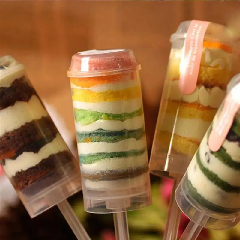 20PCS/Set Pushable Cake Holders Push Cake Molder Rainbow Cake Pusher Push Pops Plastic Containers With Lids
20PCS/Set Pushable Cake Holders Push Cake Molder Rainbow Cake Pusher Push Pops Plastic Containers With Lids
