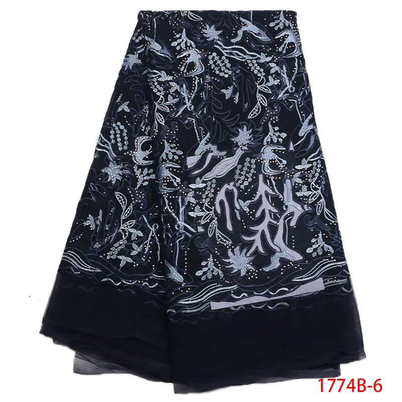 High Quality Embroidered Nigerian Lace for Wedding Party Dress Latest French Lace Fabric Tulle Lace Fabric with Stones APW1774B
High Quality Embroidered Nigerian Lace for Wedding Party Dress Latest French Lace Fabric Tulle Lace Fabric with Stones APW1774B