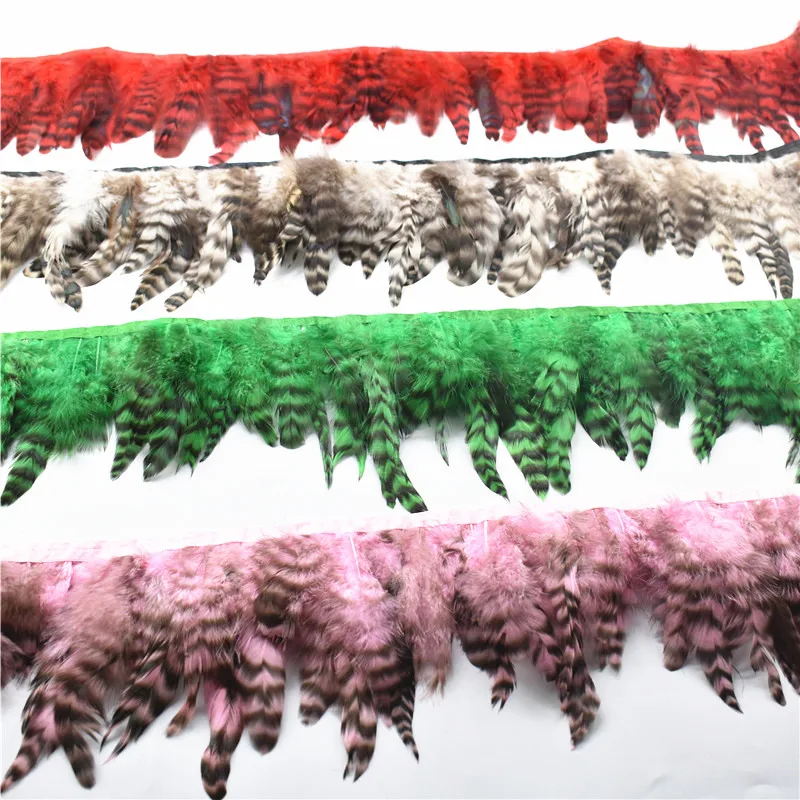 10Meters Natural Rooster Pheasant Feather Trim Trims Fringe Skirt Ribbon Feathers for Crafts Carnival Plumas Plume Decoration 
10Meters Natural Rooster Pheasant Feather Trim Trims Fringe Skirt Ribbon Feathers for Crafts Carnival Plumas Plume Decoration