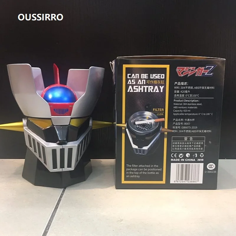 OUSSIRRO Ready Player One Creative MAZINGER Z Transformation Robot 420ml PC + Stainless Steel Mugs Cup Office Water Cup
OUSSIRRO Ready Player One Creative MAZINGER Z Transformation Robot 420ml PC + Stainless Steel Mugs Cup Office Water Cup