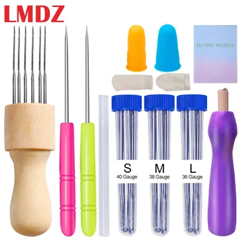 LMDZ Felting Needles Felting Tools Needle Felting Tools DIY Craft Felt Tools Wool Felt Needles DIY Supplies Felting Instruction
LMDZ Felting Needles Felting Tools Needle Felting Tools DIY Craft Felt Tools Wool Felt Needles DIY Supplies Felting Instruction