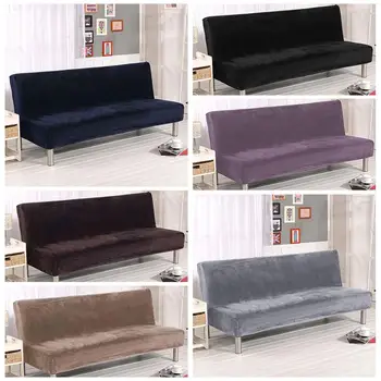 Plush fabric Fold Armless Sofa Bed Cover Folding seat slipcover Thicker covers Bench Couch Protector Elastic Futon Cover winter
Plush fabric Fold Armless Sofa Bed Cover Folding seat slipcover Thicker covers Bench Couch Protector Elastic Futon Cover winter