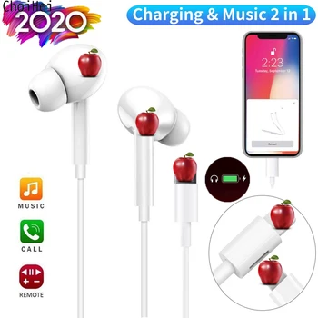 For iPhone iPad In Ear Earphones Stereo Headphones with Mic Call Charge Sport Earbuds for iPhone 11 8 7 Plus X XS Max XR Headset
For iPhone iPad In Ear Earphones Stereo Headphones with Mic Call Charge Sport Earbuds for iPhone 11 8 7 Plus X XS Max XR Headset