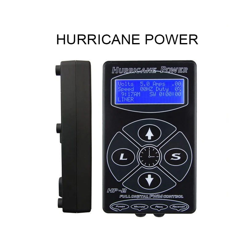Hot Selling Black HP-2 Hurricane Tattoo Power Supply Digital Dual LCD Display Tattoo Power Supply Machines For Tattoo Machines
Hot Selling Black HP-2 Hurricane Tattoo Power Supply Digital Dual LCD Display Tattoo Power Supply Machines For Tattoo Machines