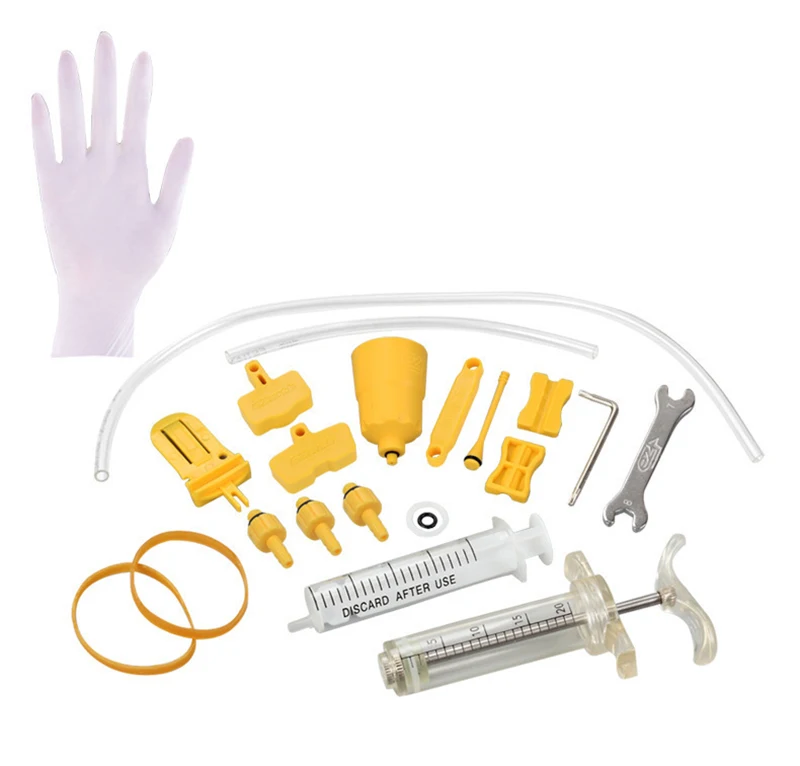 Bicycle Hydraulic Brake Bleed Tool Kit for Shimano Tektro Margura and Series Disc System Use Mineral Oil | Автомобили и мотоциклы