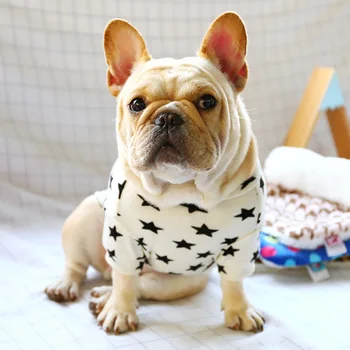 French Bulldog Pug Corgi Spring And Autumn Leisure Comfortable Round Neck Shirt British Bulldog Medium Small Pentagram Clothes
French Bulldog Pug Corgi Spring And Autumn Leisure Comfortable Round Neck Shirt British Bulldog Medium Small Pentagram Clothes
