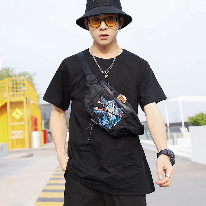 Trendy Leisure Couples Single Shoulder Mobile Satchel Waist Bag Korean Version of Men's and Women's Chest Bag
Trendy Leisure Couples Single Shoulder Mobile Satchel Waist Bag Korean Version of Men's and Women's Chest Bag