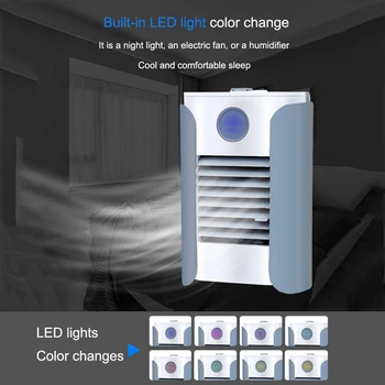 Mini Cooler Fan Multi-function Cold Air Multi-function USB Charging Durable Desktop Humidifier Bluetooth Speaker Cooling Fan
Mini Cooler Fan Multi-function Cold Air Multi-function USB Charging Durable Desktop Humidifier Bluetooth Speaker Cooling Fan