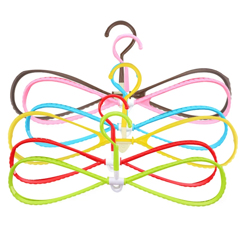 6Pcs/Set 8-Shaped Plastic Non-Slip Hanger Space Saving Clothes Drying Rack Hanger Coat Hangers
6Pcs/Set 8-Shaped Plastic Non-Slip Hanger Space Saving Clothes Drying Rack Hanger Coat Hangers
