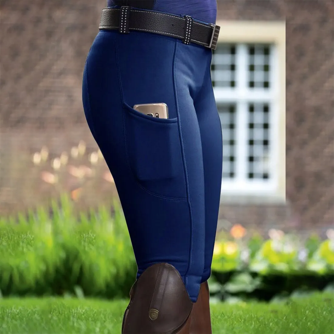 Hip Lifting Solid Color Women Sports Leggings High Waist Yoga Pants Hip Lifting Abdomen Control Running Equestrian Leggings