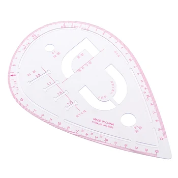 New 1PC Durable Curve Metric Sewing Ruler Measure Tool Plastic Grading Transparent Pattern Design School Accessories
New 1PC Durable Curve Metric Sewing Ruler Measure Tool Plastic Grading Transparent Pattern Design School Accessories