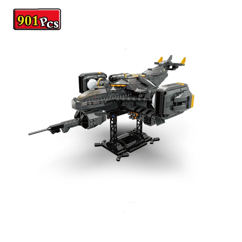 Military Series Sci-Fi Movie Future Technology Space Fighter Pilot MOC Model Building Blocks Bricks Toys Gifts
Military Series Sci-Fi Movie Future Technology Space Fighter Pilot MOC Model Building Blocks Bricks Toys Gifts