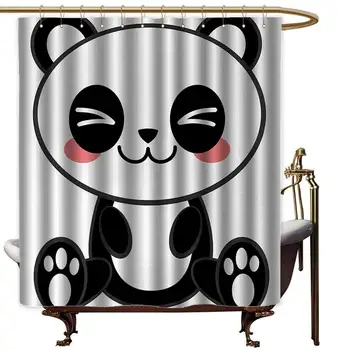 Anime Extra Long Shower Curtain Cute Cartoon Smiling Panda Fun Animal Theme Japanese Manga Kids Teen Art Print Tropical Shower
Anime Extra Long Shower Curtain Cute Cartoon Smiling Panda Fun Animal Theme Japanese Manga Kids Teen Art Print Tropical Shower