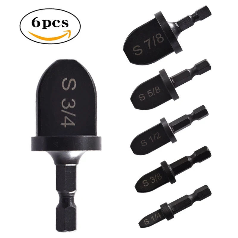6pcs Imperial Tube Pipe Expander Support for Air Conditioner Conditioning Swaging Tool Drill Bit Set 7/8 3/4 5/8 1/2 3/8 1/4Inch
6pcs Imperial Tube Pipe Expander Support for Air Conditioner Conditioning Swaging Tool Drill Bit Set 7/8 3/4 5/8 1/2 3/8 1/4Inch