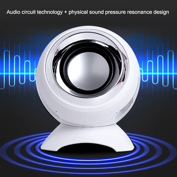 AUX Mini Computer Speaker USB Wired Desktop Multimedia Subwoofer Wire Control 3D Stereo Surround Notebook Small Speaker
AUX Mini Computer Speaker USB Wired Desktop Multimedia Subwoofer Wire Control 3D Stereo Surround Notebook Small Speaker