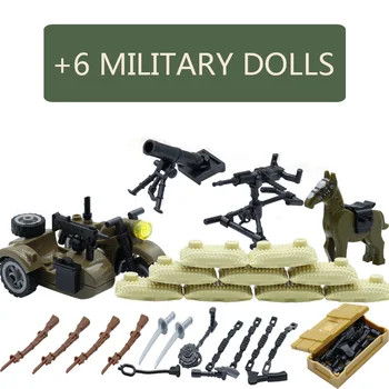 6pcs WW2 Military Chinese VS Japanese Battle War Army Soldier Building Blocks Bricks Figures Model Block Toys Children Gifts
6pcs WW2 Military Chinese VS Japanese Battle War Army Soldier Building Blocks Bricks Figures Model Block Toys Children Gifts